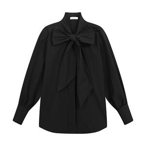 Blusa de punto de algodón orgánico de alta calidad, diseño exclusivo Eclipse, estilo elegante, hecha en Vietnam, suministro ODM para ropa de mujer. - Product Image 1