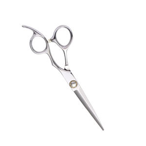 กรรไกรตัดผมมืออาชีพคุณภาพสูง ผลิตจากเหล็กกล้าไร้สนิมญี่ปุ่น คมกริบเหมือนใบมีดโกน สำหรับช่างทำผม ปลายใบมีดคมกริบ ใช้ในงานเสริมสวย พร้อมเคลือบเซรามิก - Product Image 4