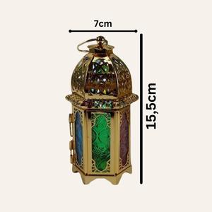 Lanterne suspendue style or marocain Boho Lumières décoratives élégantes pour le jardin et la maison - Product Image 3