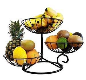 Cesta de frutas metálica hecha a mano, duradera, para el hogar, cocina, mesa de comedor, cesta de metal para frutas, ecológica. - Product Image 2