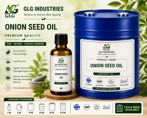 Huile de graines d'oignon de qualité supérieure, huile végétale de base en vrac pour cosmétiques, soins personnels, soins capillaires, soins de la peau, massage, savon, crème - Product Image 1
