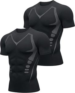 Camiseta de Manga Corta para Hombre, Corte Ajustado, Algodón Jersey, Lavado Ácido, Estampado, Estilo Deportivo, Elástica, 220g, Personalizable - Product Image 2