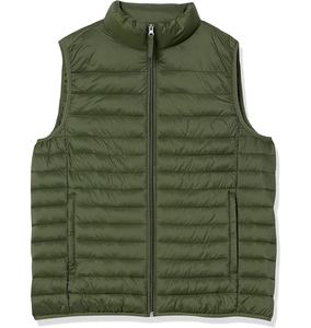 OEM Custom Men's Lightweight Zipper Sleeveless Puffer Vest High Quality Warm Winter <b>Jacket</b> in Plus Size for <b>Work</b> - Product Image 5