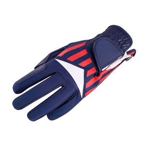 Gants de golf en cuir véritable, vente en gros, logo personnalisé, service OEM, dernier design, sangle de poignet réglable, antidérapants, pour le sport - Product Image 3