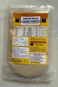 Polvo de Plátano 100% Puro Orgánico Sin Pulir de Alta Calidad, Fruta Seca Natural, Ingrediente Saludable, Venta al por Mayor a Granel, Exportación, Marca Paras - Product Image 2