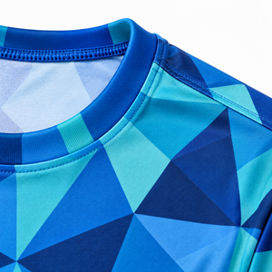 Camiseta blanca de poliéster para sublimación para hombre, camiseta lisa para impresión digital, tela suave, fabricante de ropa personalizada. - Product Image 3