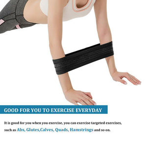 Workout Resistance Hip Bands Elastic Glute Booty Loops for Squat Lunge <b>Leg</b> <b>Exercise</b> Gym Fitness Home Training Lower Body Workout - Product Image 3