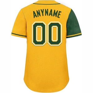 Maillot de baseball sublimé moderne avec tissu performant pour les séances d'entraînement de baseball - Product Image 2