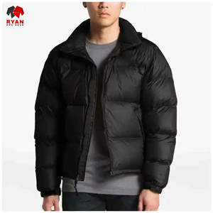 Vestes d'hiver matelassées imperméables respirantes à capuche de haute qualité personnalisées à séchage rapide pour hommes Prix de gros Conception OEM - Product Image 5