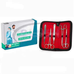 Manual <b>Suture</b> Training <b>Kit</b> Medical Students Steel Reusable High-quality Surgical Instruments <b>Suture</b> Set CE By Blush Surgical - Product Image 2