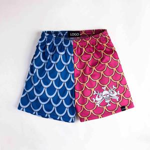 Shorts pour hommes personnalisés OEM avec logo frontal, en tissu satiné, taille mi-haute, respirants, taille élastique - Vente en gros, toutes tailles et couleurs disponibles - Product Image 1