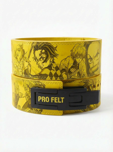 เข็มขัดพยุงหลังแบบคันโยกคุณภาพสูง ดีไซน์อนิเมะตามสั่ง ขนาด 13 มม. สำหรับออกกำลังกาย อุปกรณ์เสริมสำหรับยิม รับผลิตแบบ OEM ODM ขายส่ง - Product Image 6