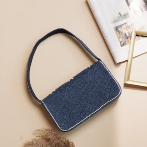 Bolso Bandolera con Diseño de Flores de Cuentas para Mujer, Estilo Bohemio, con Solapa Plegable, Hecho a Mano con Cuentas de Semillas, Tendencia de Moda, Uso Diario - Product Image 2