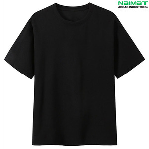 Camiseta de Hombre de Punto Acanalado de Lujo, Ajustada, Elástica, Cuello Alto Simulado, Moda Urbana, Alta Calidad, Lisa - Product Image 3