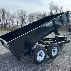 Remolque Volquete Multiusos de Perfil Bajo 6 x 12 con Rampas de Escalera, Entrega Rápida, ¡Gran Venta 2025! - Product Image 1