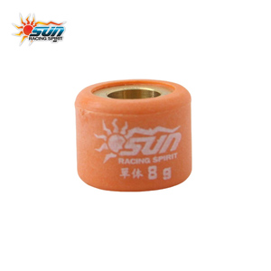 Sistema CVT de Repuesto SUN Racing MIO100 Taiwan, Rodillos de Latón y Fibra Compuesta Ultra Resistentes al Desgaste 15x12-8G - Product Image 3