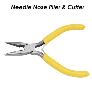 Pince à bec effilé avec coupe latérale | Pince coupe-fil de précision pour la fabrication de bijoux | Outil de coupe, de pliage et d'aplatissement - Product Image 4