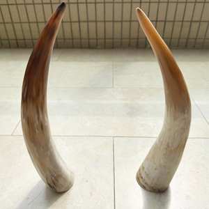 Vaso para beber de cuerno de búfalo negro pulido, marbrado, de bisono, de cuerno en polvo, y de cuerno de búfalo auténtico, disponible en varios tamaños. - Product Image 5