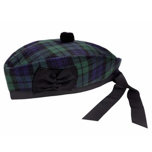 Gorra GLENGARRY KILT con Pompón de Lana, Gorro Escocés de las Tierras Altas - Product Image 3