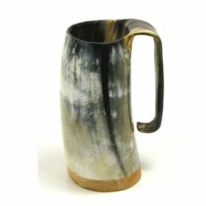 Natural Crafts Viking Horn Mugs Champagne Beer Drinking Eco Friendly Tankard Decorative Viking Horn Beer Mugs Wholesale - Product Image 4