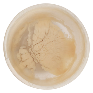 Juego de 4 Vasos de Resina Color Mostaza con Diseño de Espiral Acuática, Duraderos y Hechos a Mano, para Vino, Café, Bar y Fiestas - Product Image 6