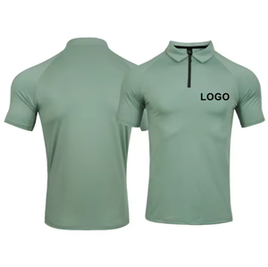 <b>Men's</b> <b>for</b> <b>Shirts</b> Custom Design Embroidery Sublimation Print Golf <b>Shirt</b> Breathable 220gsm Solid Knitted Blue <b>White</b> Heat-Transfer - Product Image 5