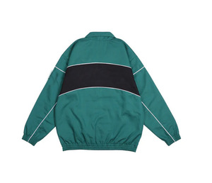 เสื้อแจ็คเก็ตกันลมกันน้ำแบบซิปสำหรับผู้ชาย ปรับแต่งได้ ทนทานต่อสภาพอากาศกลางแจ้ง สีสันแบบเรโทร - Product Image 2
