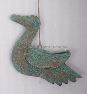 Ornement fait main en forme de canard Ornements décoratifs de lanternes en fer et d'ornements décoratifs de lanterne de festival d'or et d'argent - Product Image 6