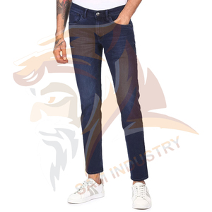 Pantalones Vaqueros de Mezclilla para Hombre, Diseño Moderno y Personalizado, Ecológicos, Ligeros, Corte Recto, a Bajo Precio - Product Image 4