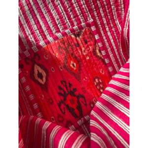 Bolso Tote Rajasthani con Estampado de Leopardo, Cierre de Cremallera, Tela de Algodón Suave, Gran Capacidad, Portátil, Decoración con Letras - Product Image 2