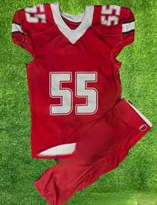 Uniformes Totalmente Personalizados, Transpirables, Talla Personalizada, Cómodos, Alta Calidad, Precio Razonable, Uniforme de Fútbol Americano - Product Image 6