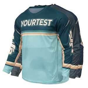เสื้อจักรยานแบบแห้งเร็ว ระบายอากาศได้ดี เป็นมิตรกับสิ่งแวดล้อม แบบสองด้าน สั่งทำได้ ป้องกันเหงื่อ ทนทาน เหมาะสำหรับปั่นจักรยานบนถนน ลดราคาพิเศษ - Product Image 6