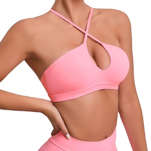 Buy Women's Workout Sports Bras Fitness Backless Padded Training Bra Yoga Tank Top Underwear for Women 2025 - Product Image 3