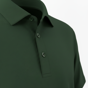 100% Cotton Mens <b>Plain</b> Polo Shirt Top With Double Pen Pockets Button Down Sunglasses <b>Ring</b> T Shirt Casual Wear Polo Top - Product Image 4