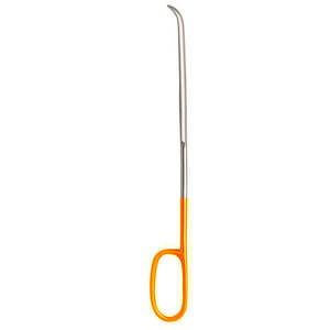 Plaque de blocage condylienne de fémur de haute qualité, pointe dentelée, 70 cm, poignée dorée, en acier inoxydable, manuelle, pour chirurgie orthopédique médicale - Product Image 2