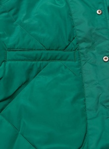 เสื้อแจ็คเก็ตวาร์ซิตี้ผ้าซาตินพิมพ์โลโก้ตามสั่งสำหรับผู้ชาย ไซส์ใหญ่ ตกแต่งด้วยแพทช์เบสบอล เหมาะสำหรับใส่กลางแจ้งในฤดูหนาว สไตล์วิทยาลัย - Product Image 3