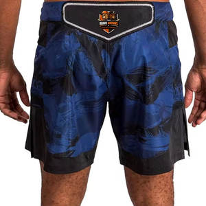Shorts de combat BRAVE BROWNS de qualité supérieure, design flexible, tissu durable en polyester/coton, séchage rapide, légers, pour le kickboxing et le MMA - Product Image 5