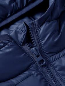 Veste d'hiver matelassée de haute qualité pour enfants, bleu marine, à capuche, pour garçons, filles et tout-petits - Product Image 3