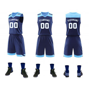 Maillots de basket-ball unisexes pour adultes personnalisables - 100% polyester, imprimés par transfert thermique, respirants, séchage rapide, anti-UV, anti-bactériens - Product Image 6