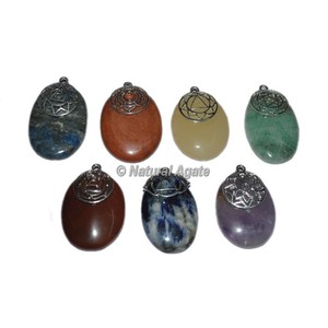 Compre Piedras Cabujón Ovaladas de Aventurina Melocotón para Sanación, Marca NaturalAgate.com, Diseño Floral, Origen Gujarat - Product Image 2