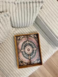 Plateau en bois imprimé de haute précision pour marchés décoratifs internationaux – Vente en gros de plateaux et boîtes fiables - Product Image 2