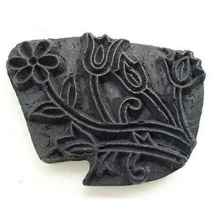 Bloques de Impresión de Madera Tallados a Mano para Textiles y Henna Mehndi, Juego de Sellos Artesanales Tradicionales de la India - Product Image 5