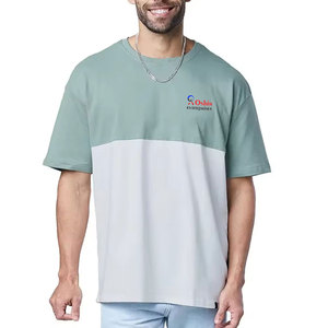 เสื้อยืดโอเวอร์ไซส์ผู้ชายคุณภาพดี แขนสั้น ทรงเข้ารูป รุ่นใหม่ล่าสุด สีสันตามสั่ง - Product Image 1