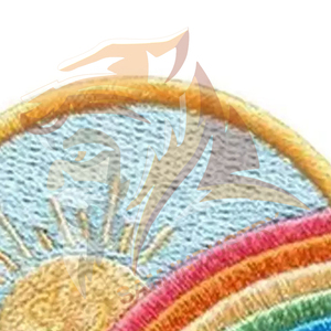 Patchs brodés personnalisés style sport en gros, fabriqués à la main, en toile tissée 3D, à séchage rapide - Product Image 3