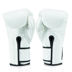 Guantes de Boxeo Fairtex Profesionales de Cuero Genuino 2026, con Protección UV, Impresión Personalizada, Dedos Completos, Gran Venta - Product Image 4