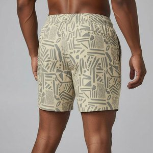 Breathable Micro Mesh Double Layer <b>Short</b> Mens 2 in 1 Outer Mesh with <b>Compression</b> Inner for Hot Weather Training Wholesale - Product Image 2