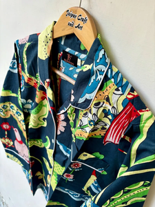 ชุดนอนผ้าฝ้ายพิมพ์ลายสัตว์สำหรับผู้หญิง ยี่ห้อ Naaz Textile ชุดนอนลำลองสำหรับฤดูร้อน เนื้อผ้านุ่ม ระบายอากาศได้ดี - Product Image 2