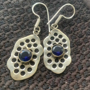 AAA Quality Hot Price Sterling <b>Silver</b> for Gemstone Cute Drop <b>Earrings</b> <b>Wedding</b> Jewelry Handmade for Wholesaler <b>Earring</b> - Product Image 1