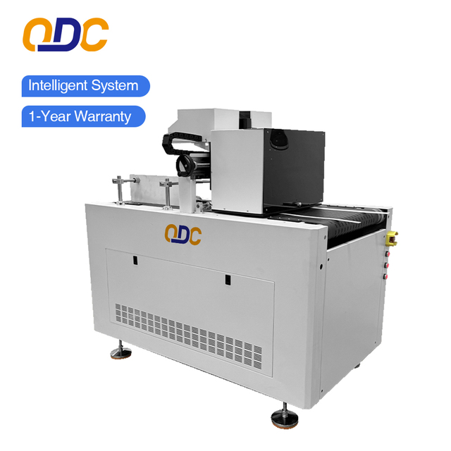 New High Speed Automatic Feeding Carton Printer Machine One Pass Digital Inkjet Printer for Cup Fan Carton Package Pizza Box