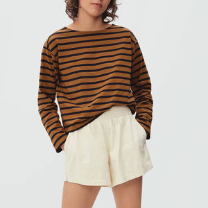 Camisetas Deportivas Transpirables de Alta Calidad al por Mayor para Mujer / Camisetas de Manga Larga de Secado Rápido con Cuello Redondo para Mujer - Product Image 1